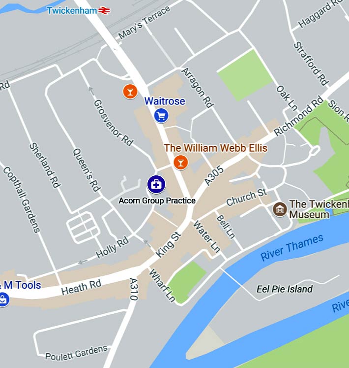 The Acorn Group Practice location